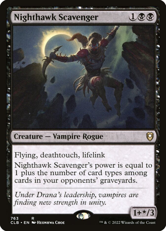 Nighthawk Scavenger [Commander Legends: Battle for Baldur's Gate] (763)