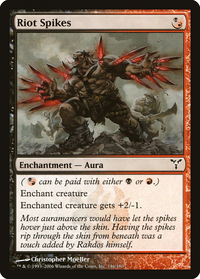 Riot Spikes [Dissension] (146)