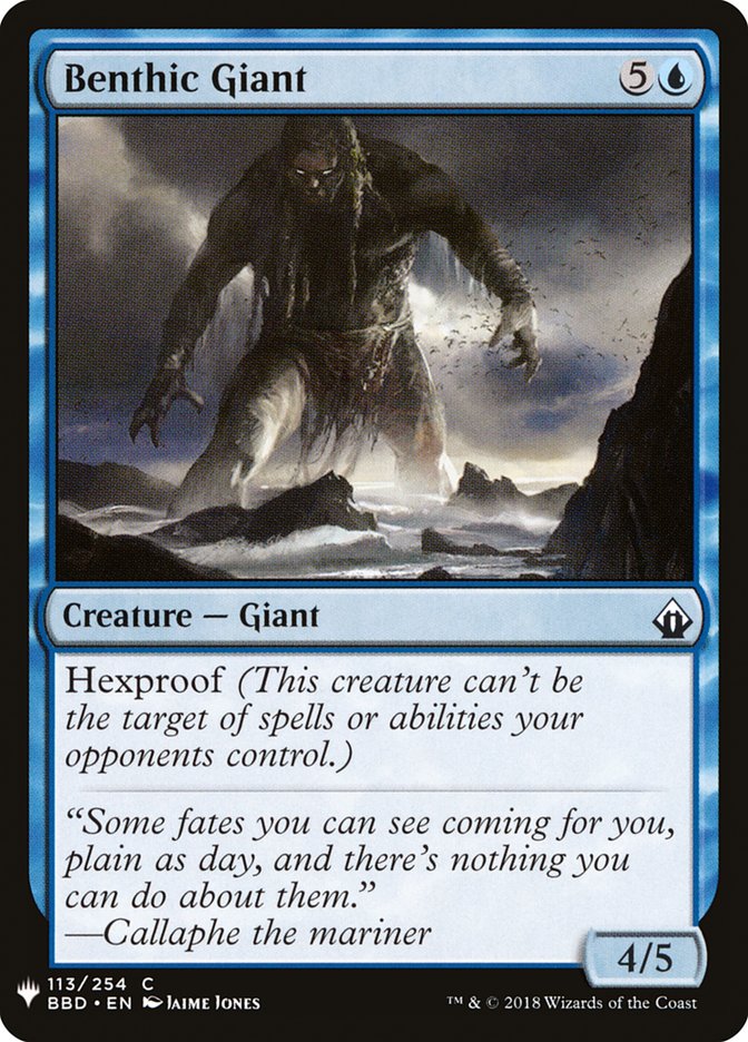 Benthic Giant [The List] (BBD-113)