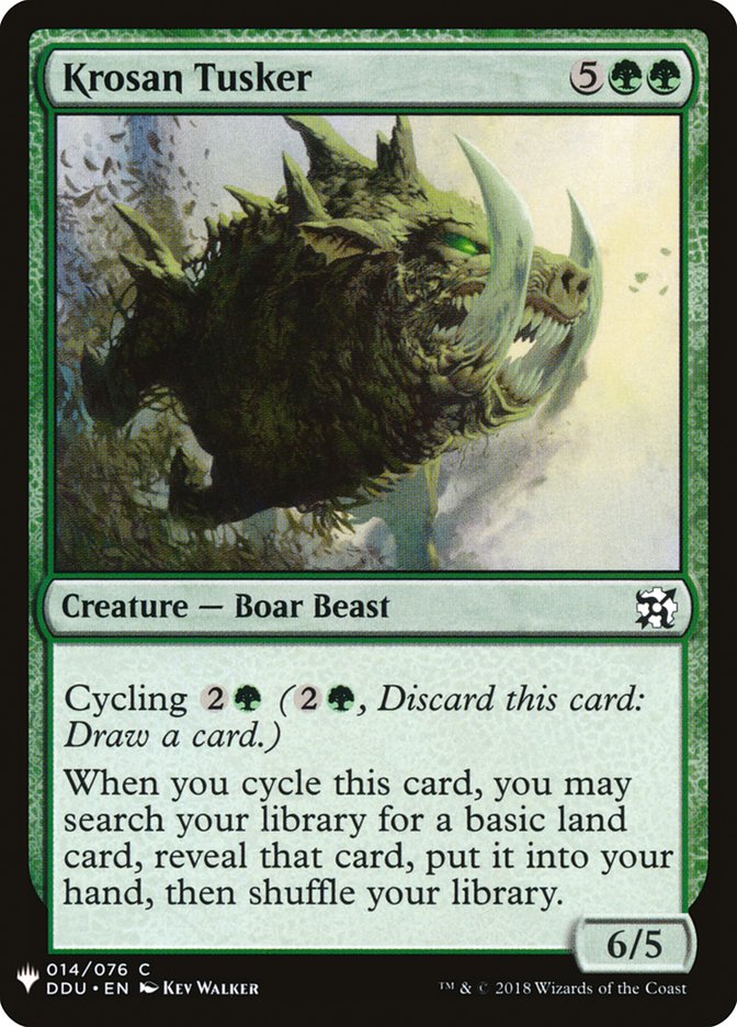 Krosan Tusker [The List] (DDU-14)