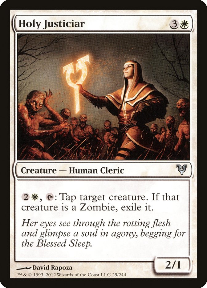 Holy Justiciar [Avacyn Restored] (25)