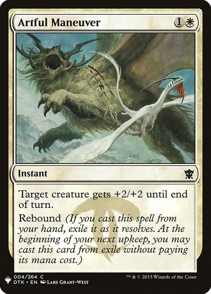 Artful Maneuver [The List] (DTK-4)