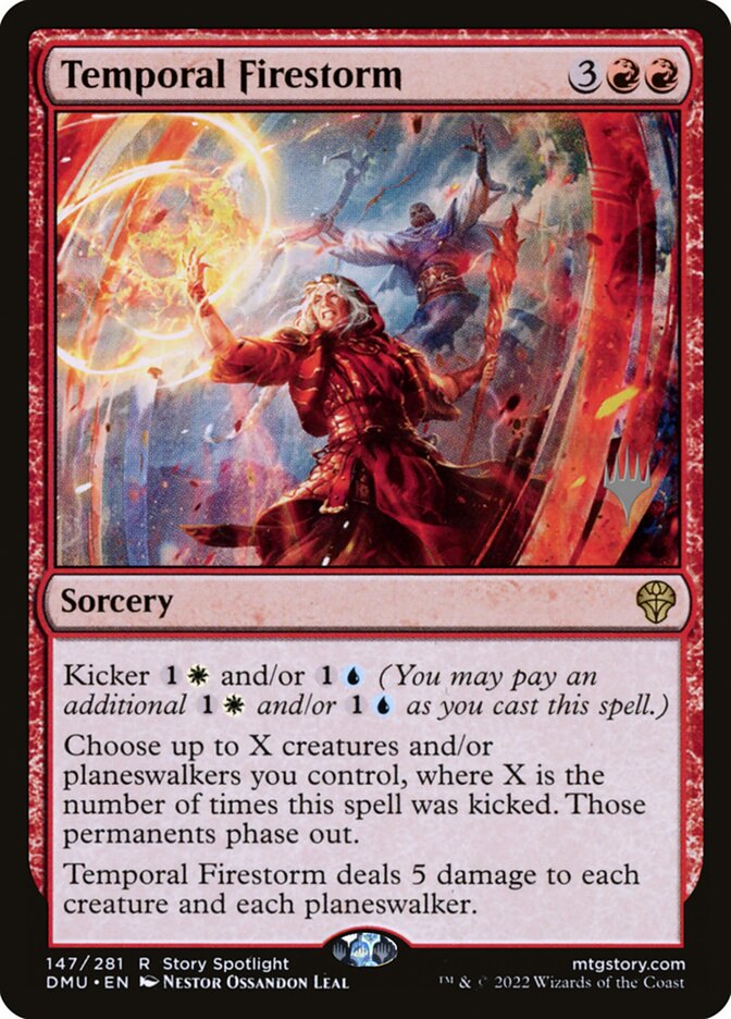 Temporal Firestorm [Dominaria United Promos] (147p)
