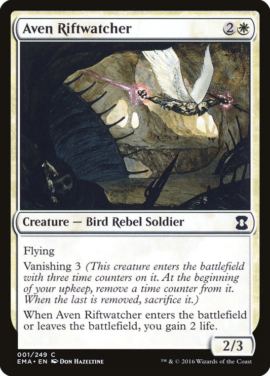 Aven Riftwatcher [Eternal Masters] (1)