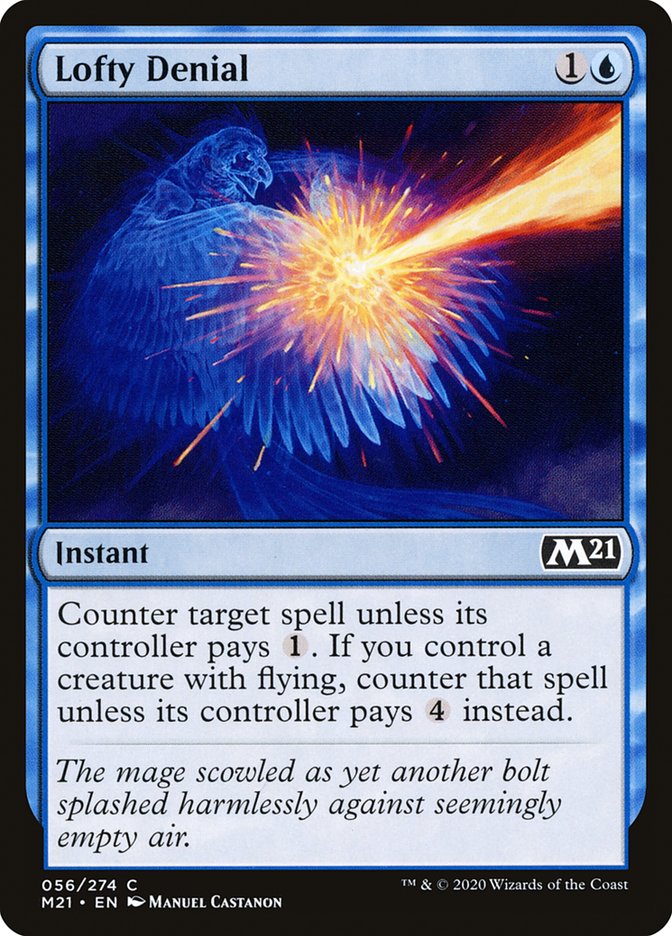 Lofty Denial [Core Set 2021] (56)