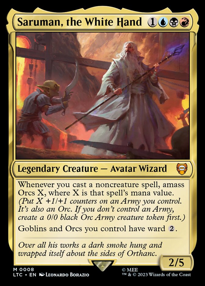 Saruman, the White Hand [Tales of Middle-earth Commander] (8)