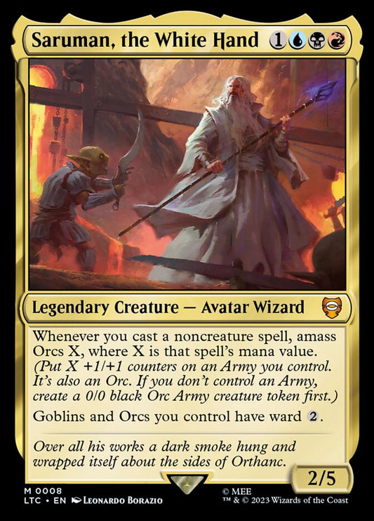 Saruman, the White Hand [Tales of Middle-earth Commander] (8)