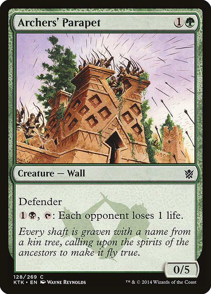 Archers' Parapet [Khans of Tarkir] (128)
