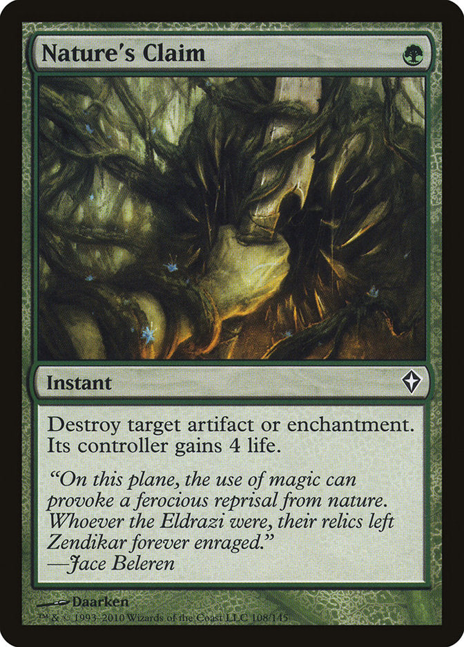 Nature's Claim [Worldwake] (108)