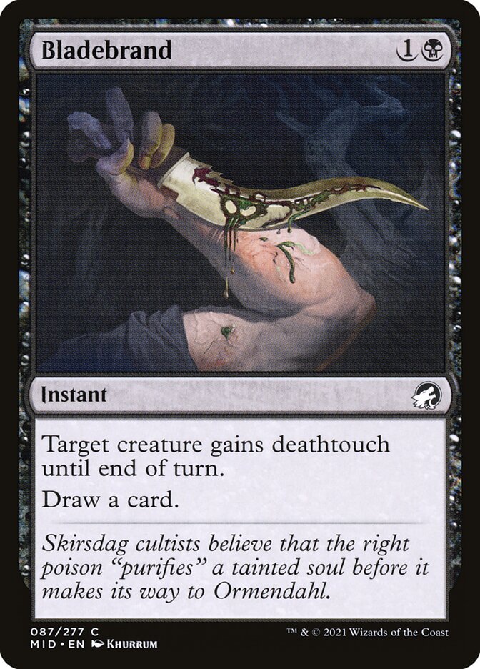 Bladebrand [Innistrad: Midnight Hunt] (87)