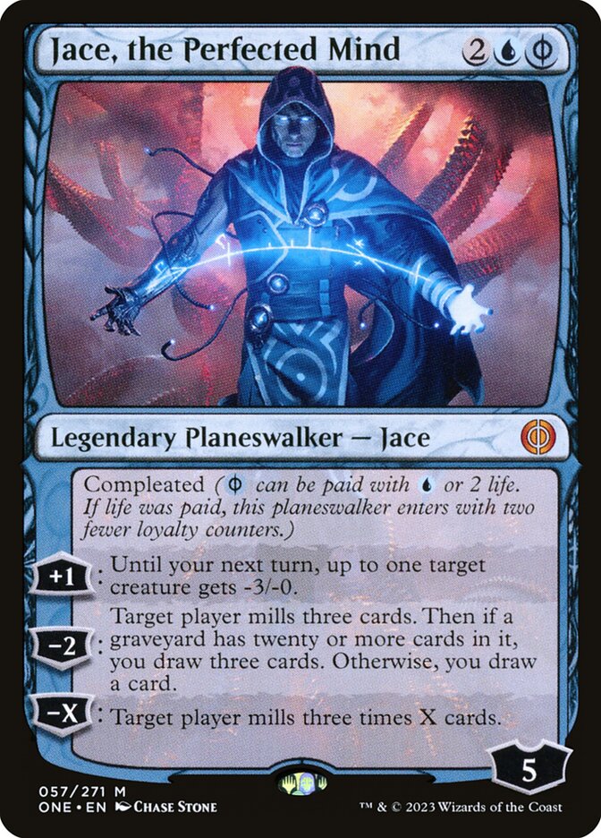 Jace, the Perfected Mind [Phyrexia: All Will Be One] (57)