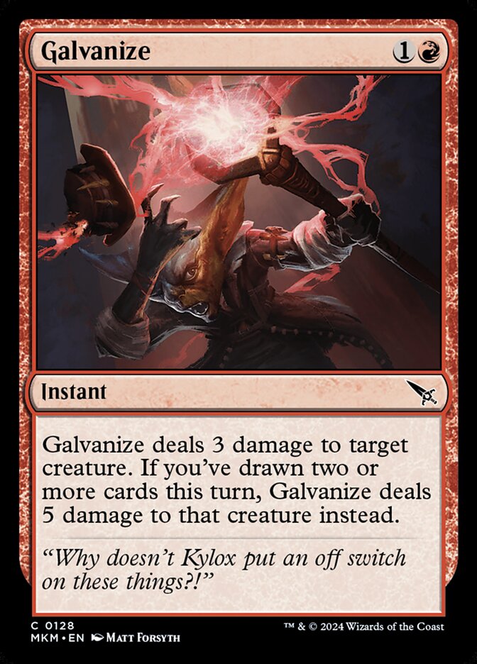 Galvanize [Murders at Karlov Manor] (128)