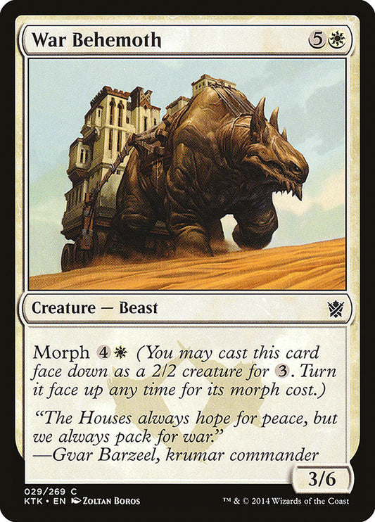 War Behemoth [Khans of Tarkir] (29)