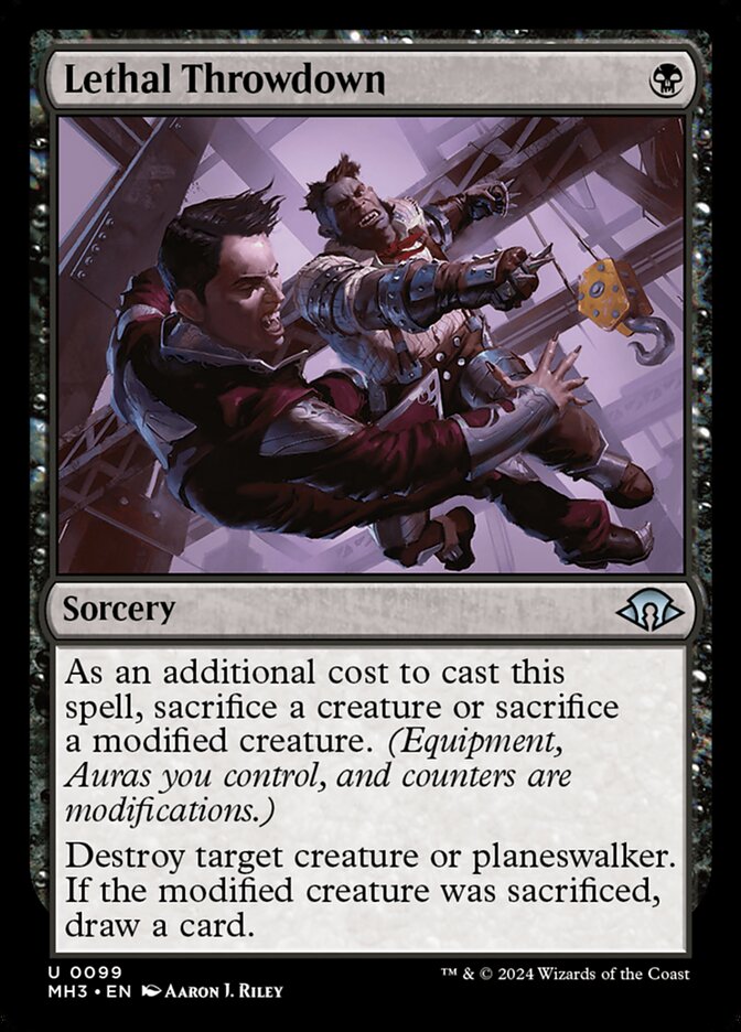 Lethal Throwdown [Modern Horizons 3] (99)
