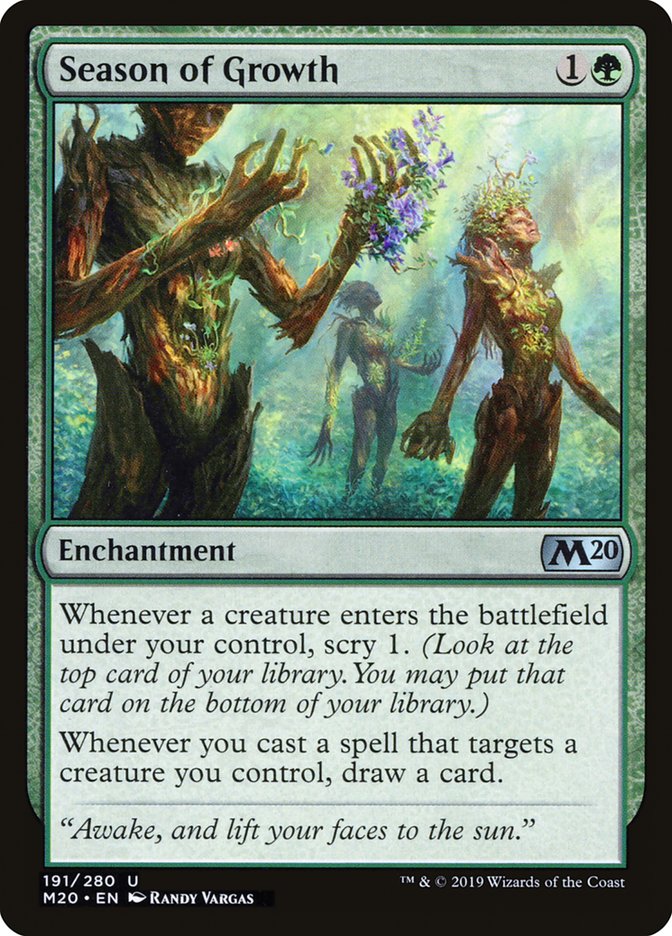 Season of Growth [Core Set 2020] (191)