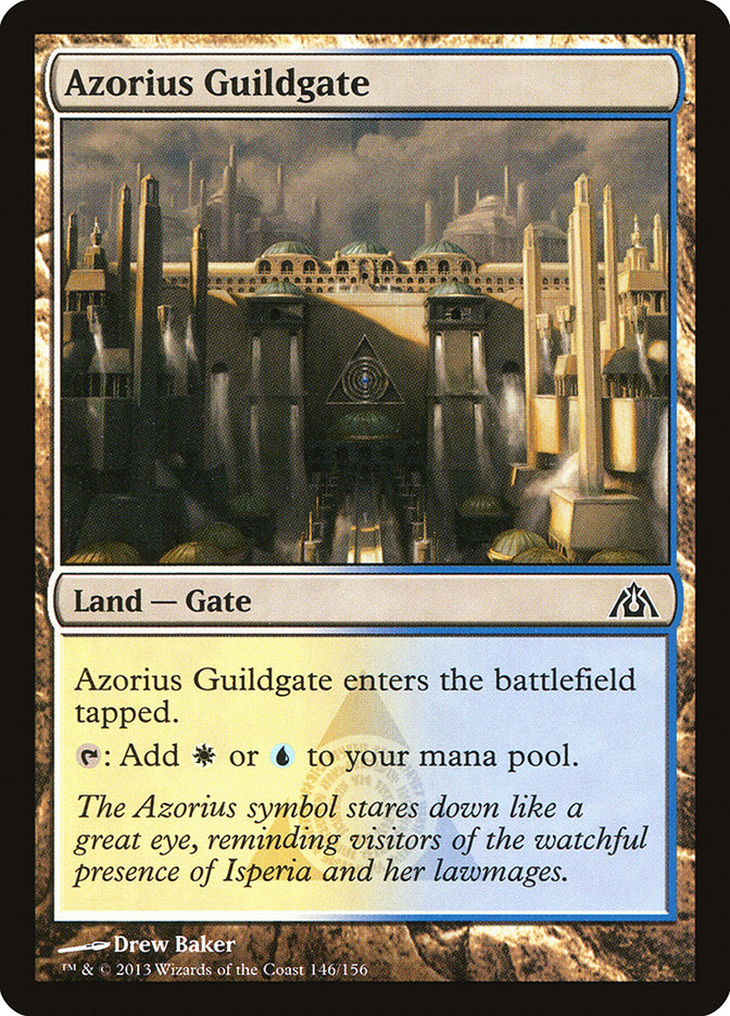 Azorius Guildgate [Dragon's Maze] (146)
