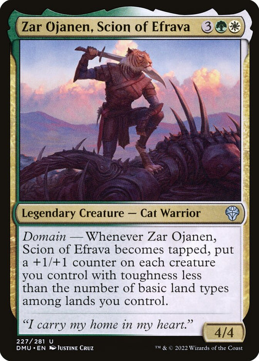 Zar Ojanen, Scion of Efrava [Dominaria United] (227)