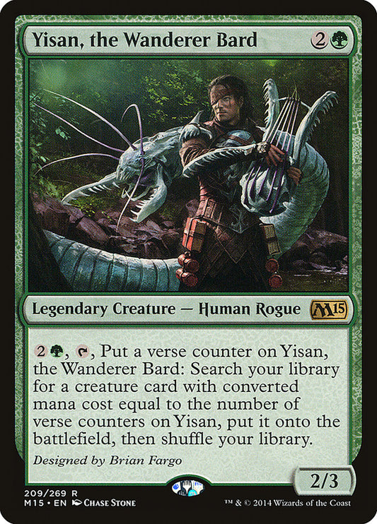 Yisan, the Wanderer Bard [Magic 2015] (209)