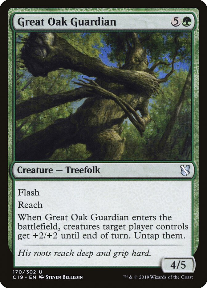 Great Oak Guardian [Commander 2019] (170)
