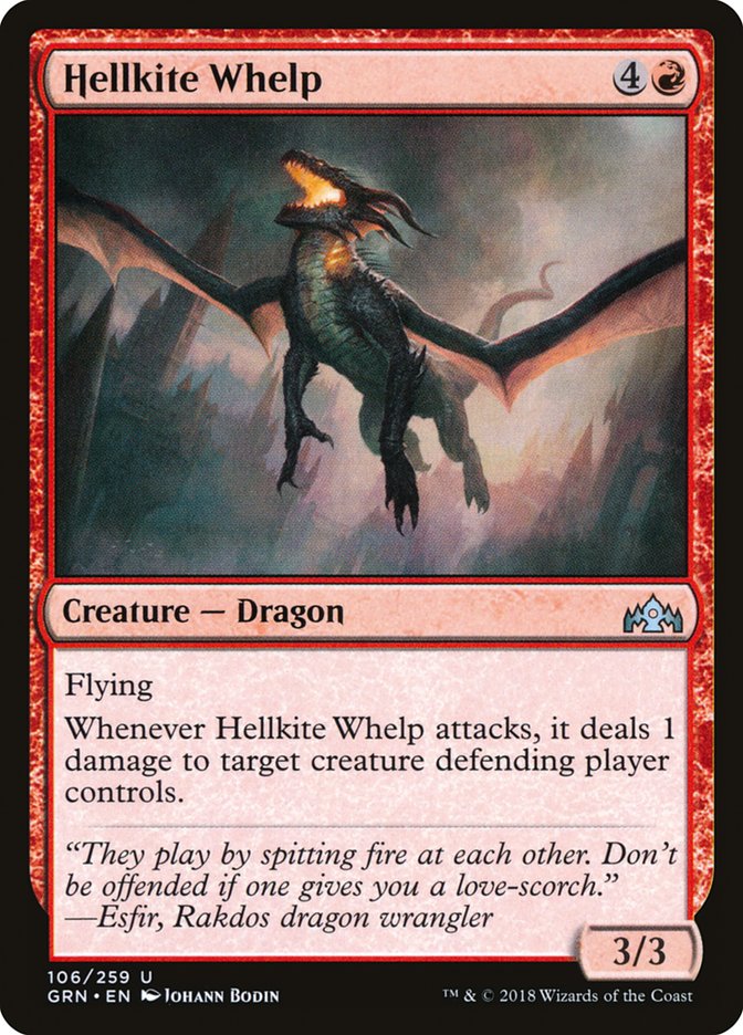 Hellkite Whelp [Guilds of Ravnica] (106)