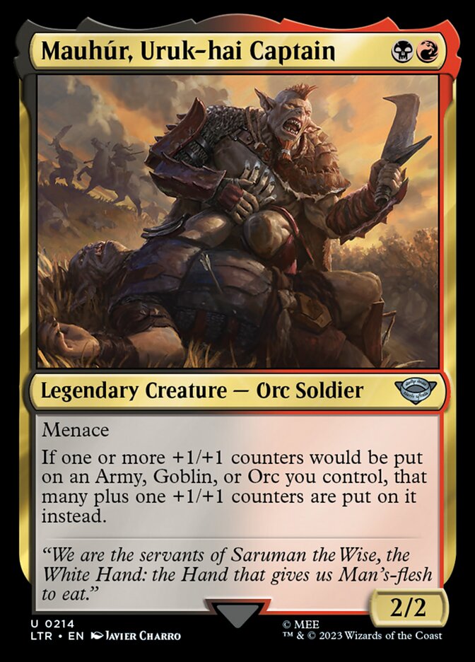 Mauhúr, Uruk-hai Captain [The Lord of the Rings: Tales of Middle-earth] (214)