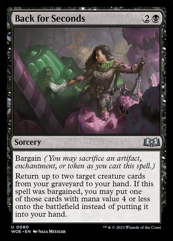 Back for Seconds [Wilds of Eldraine] (80)