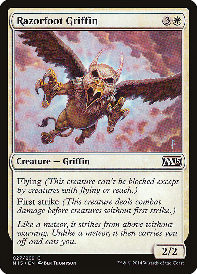 Razorfoot Griffin [Magic 2015] (27)