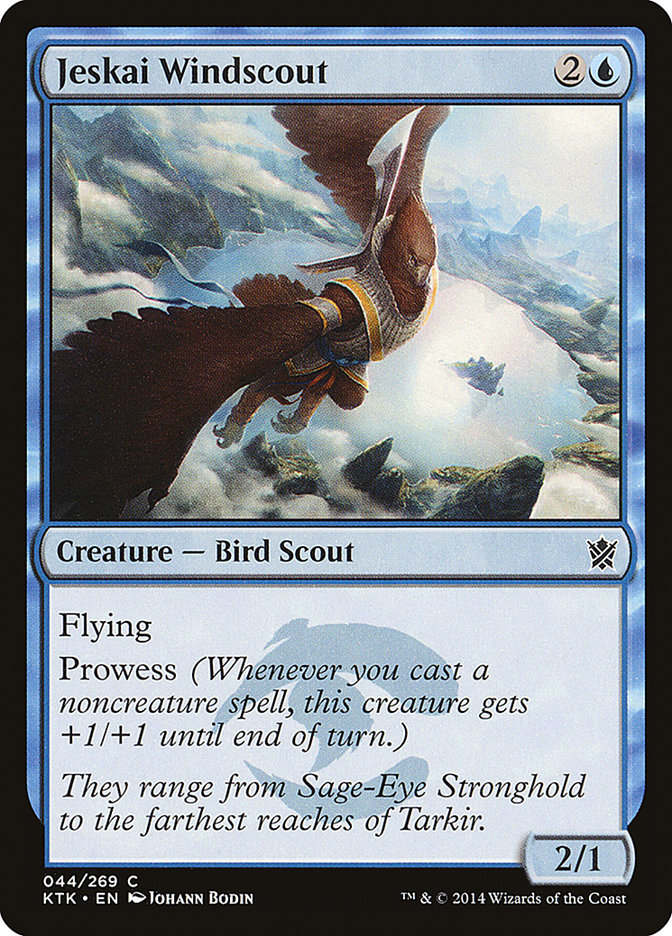 Jeskai Windscout [Khans of Tarkir] (44)