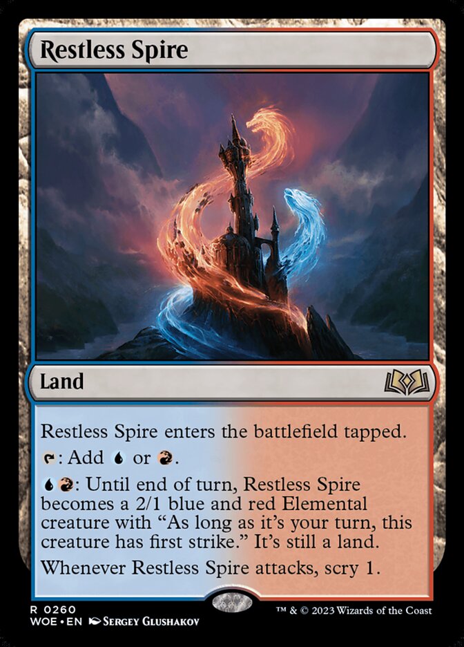 Restless Spire [Wilds of Eldraine] (260)