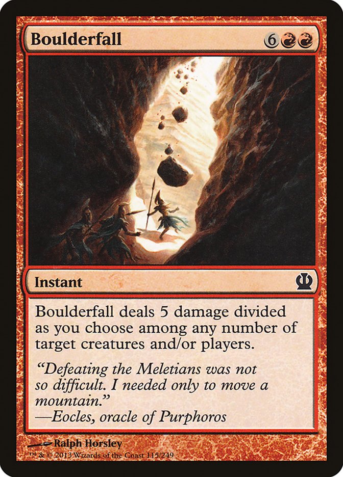 Boulderfall [Theros] (115)