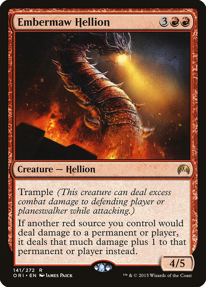 Embermaw Hellion [Magic Origins] (141)