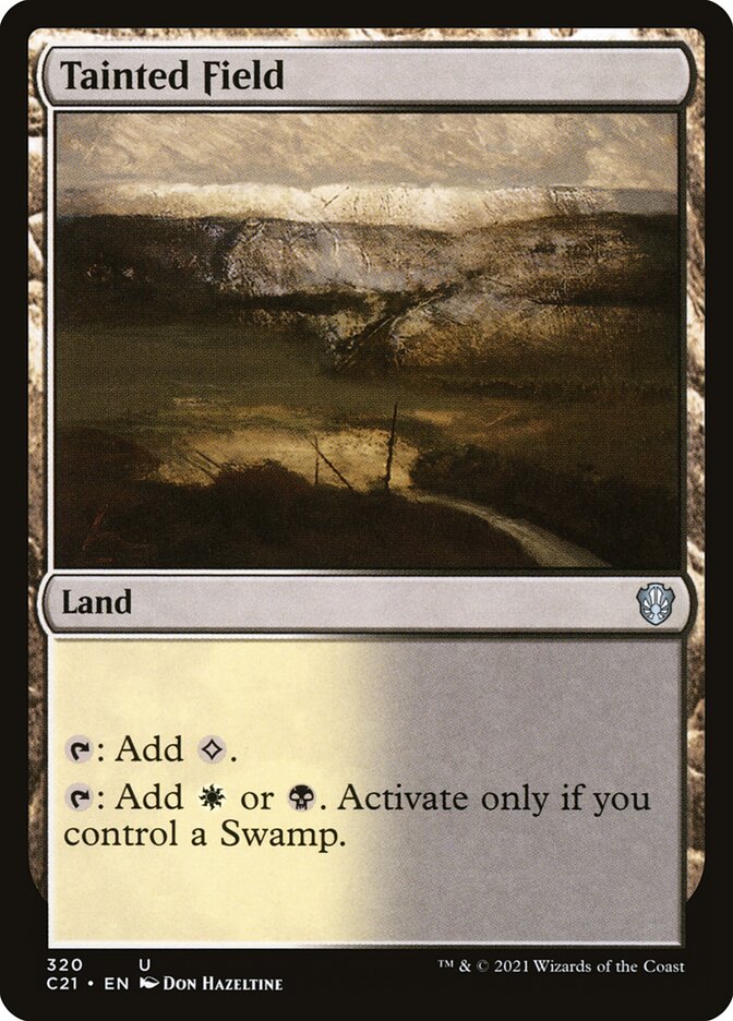 Tainted Field [Commander 2021] (320)
