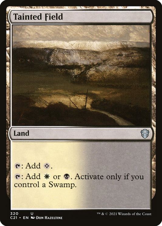 Tainted Field [Commander 2021] (320)
