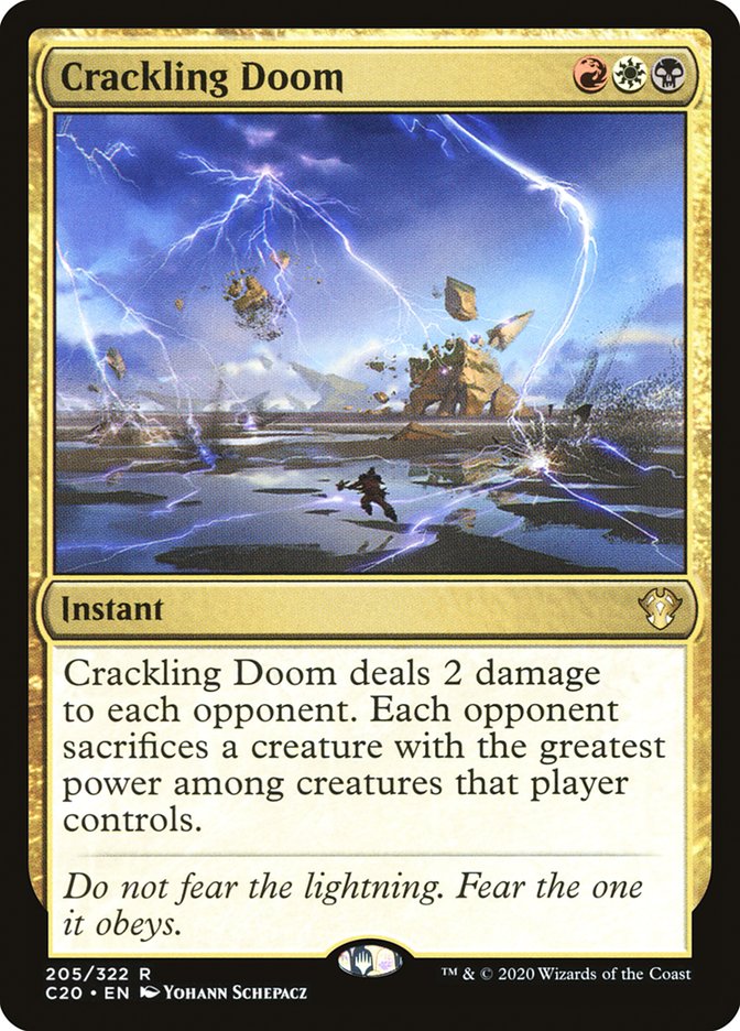 Crackling Doom [Commander 2020] (205)