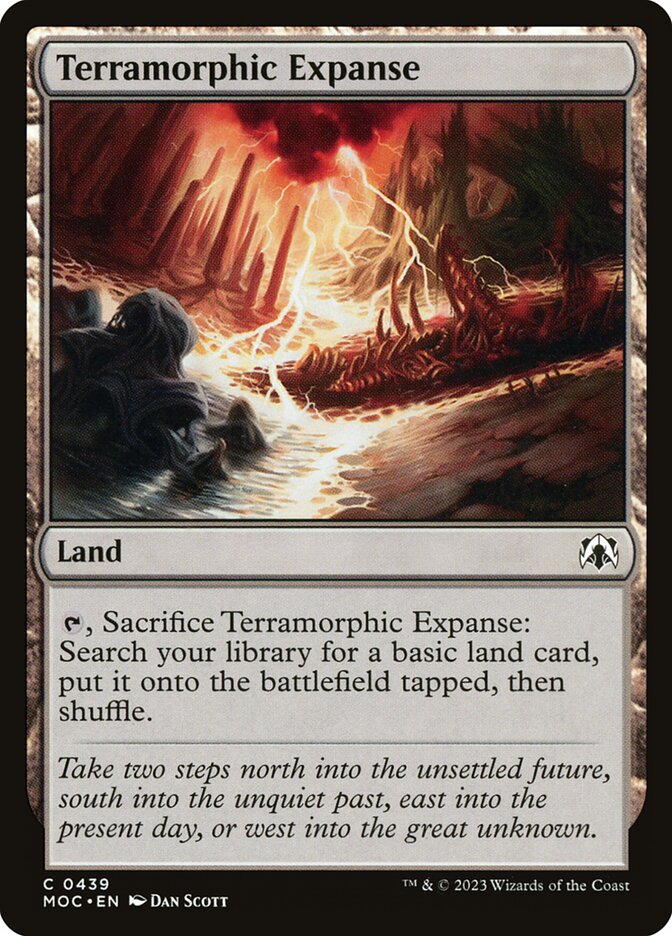 Terramorphic Expanse [March of the Machine Commander] (439)