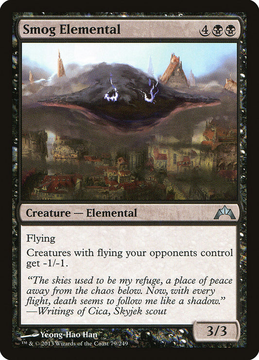 Smog Elemental [Gatecrash] (79)