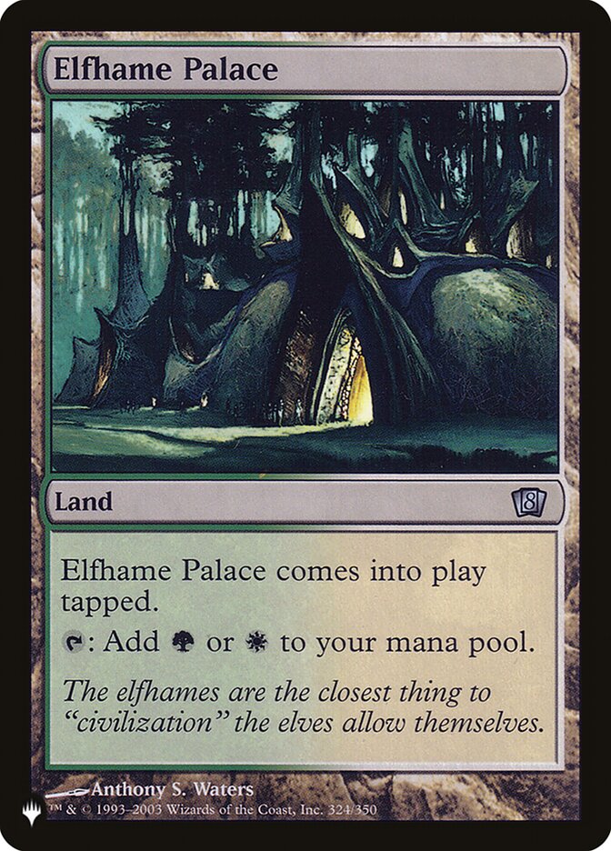 Elfhame Palace [The List] (8ED-324)