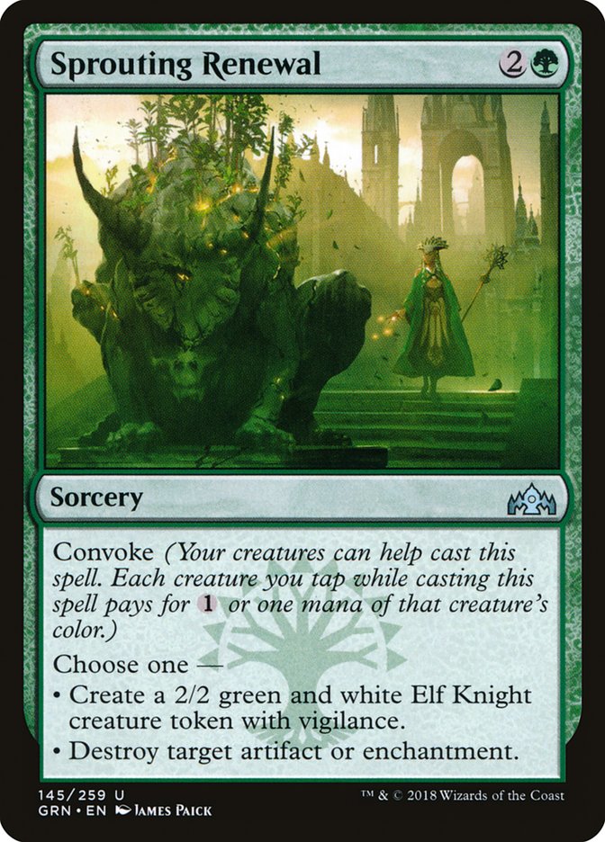 Sprouting Renewal [Guilds of Ravnica] (145)