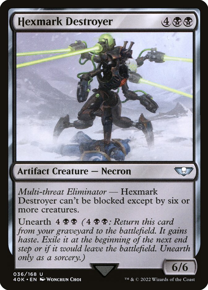 Hexmark Destroyer [Warhammer 40,000 Commander] (36)