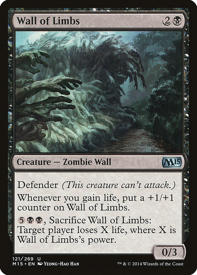 Wall of Limbs [Magic 2015] (121)