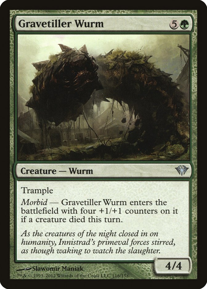 Gravetiller Wurm [Dark Ascension] (116)