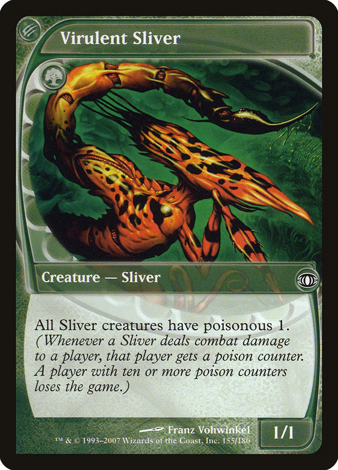 Virulent Sliver [Future Sight] (155)