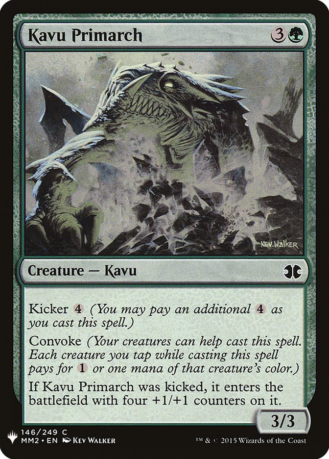 Kavu Primarch [The List] (MM2-146)
