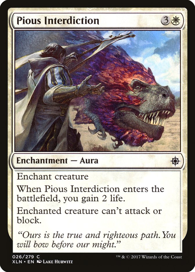 Pious Interdiction [Ixalan] (26)