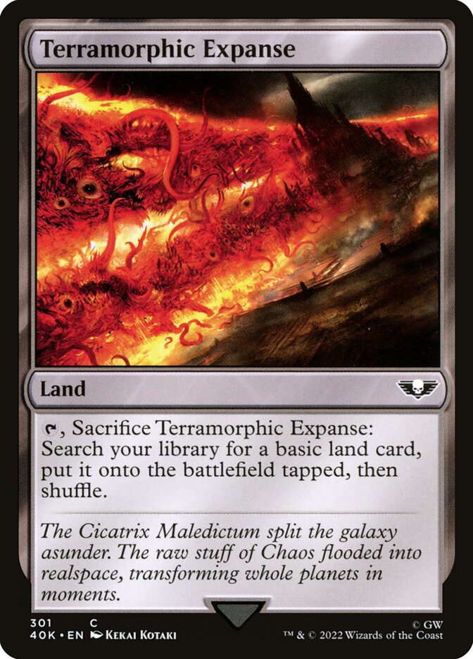 Terramorphic Expanse [Warhammer 40,000 Commander] (301)