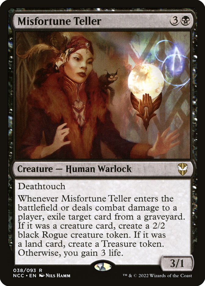 Misfortune Teller [New Capenna Commander] (38)
