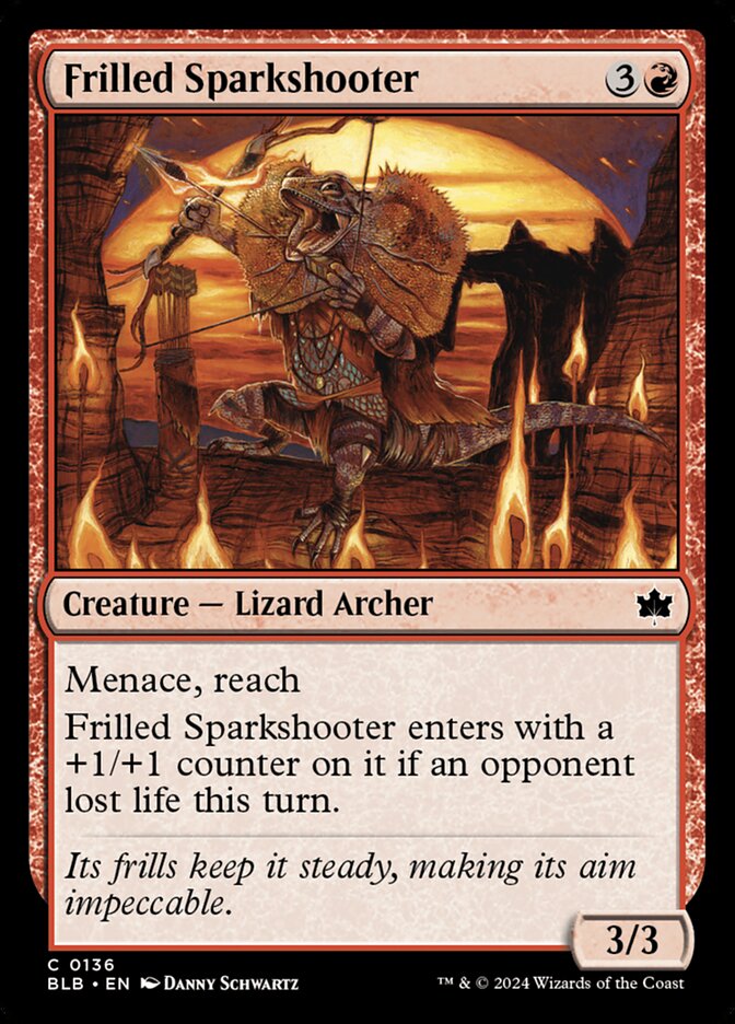 Frilled Sparkshooter [Bloomburrow] (136)