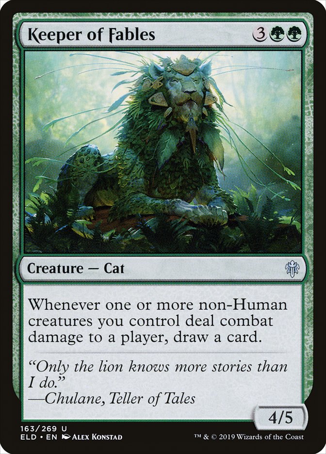 Keeper of Fables [Throne of Eldraine] (163)