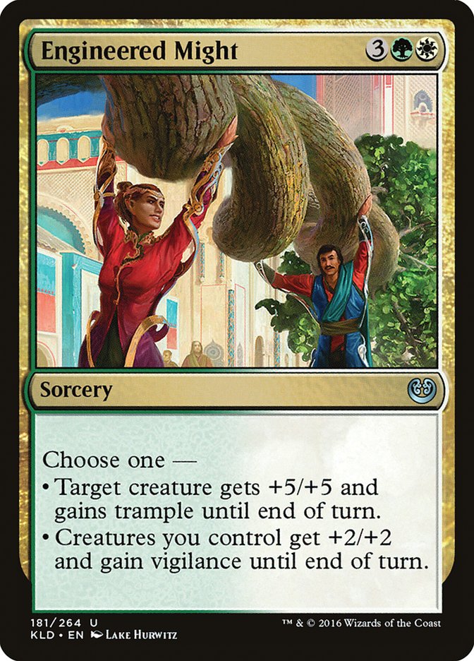 Engineered Might [Kaladesh] (181)