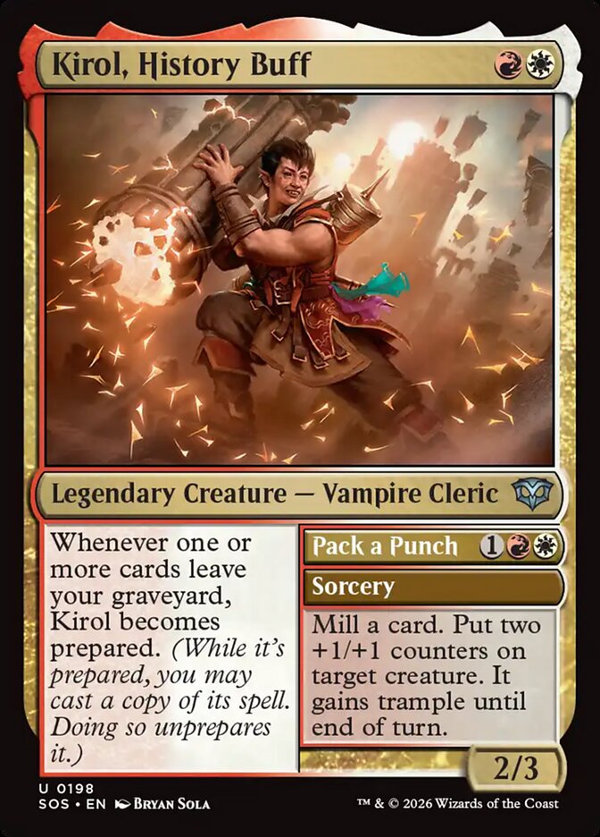 Kirol, History Buff // Pack a Punch [Secrets of Strixhaven] (198)